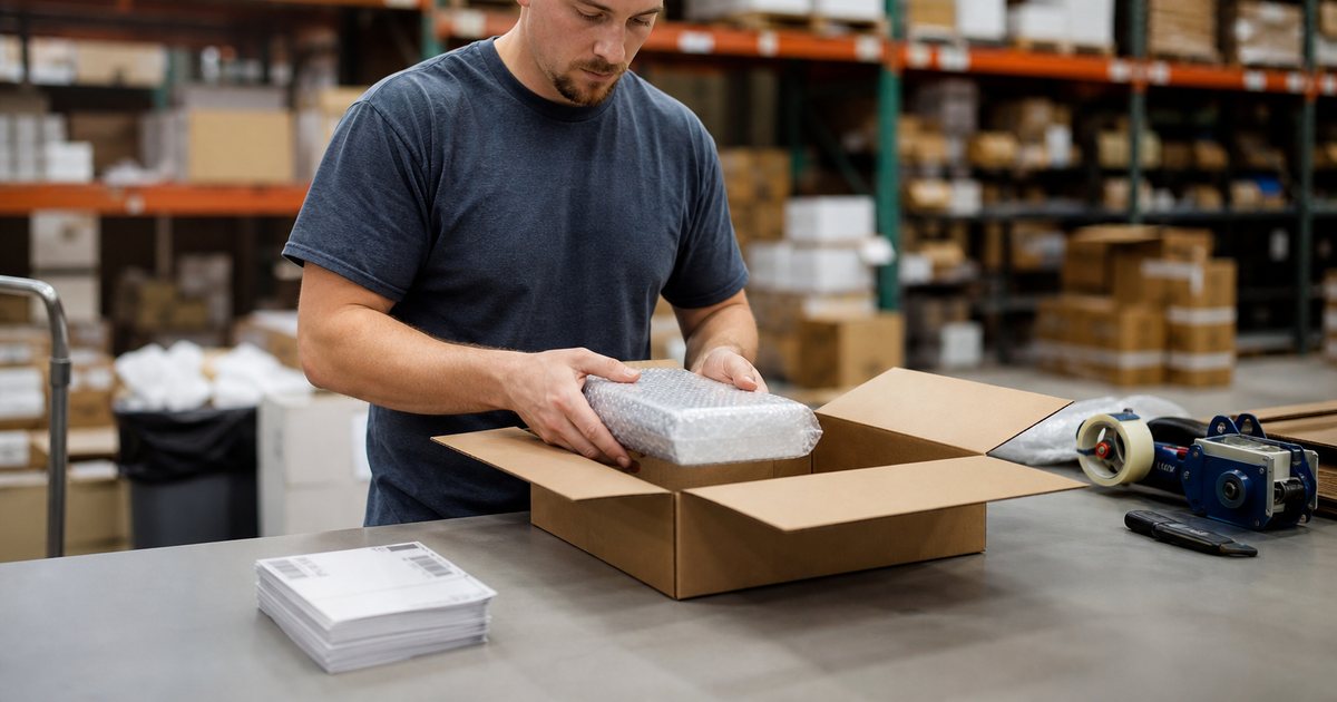 When should a hardware brand ship a replacement before the defective unit comes back?