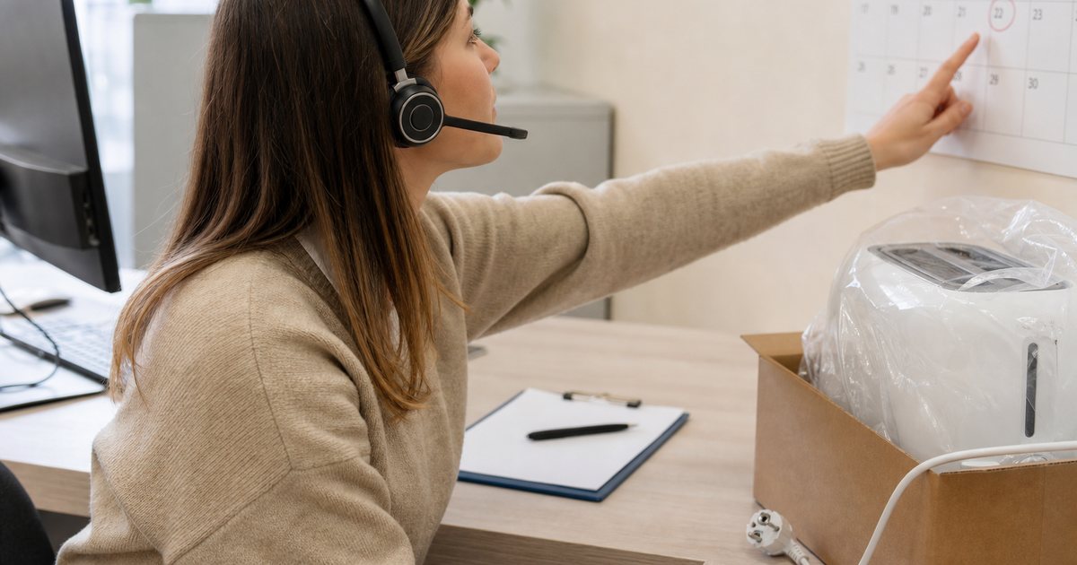What should a hardware brand do when a claim arrives just after the warranty expires?
