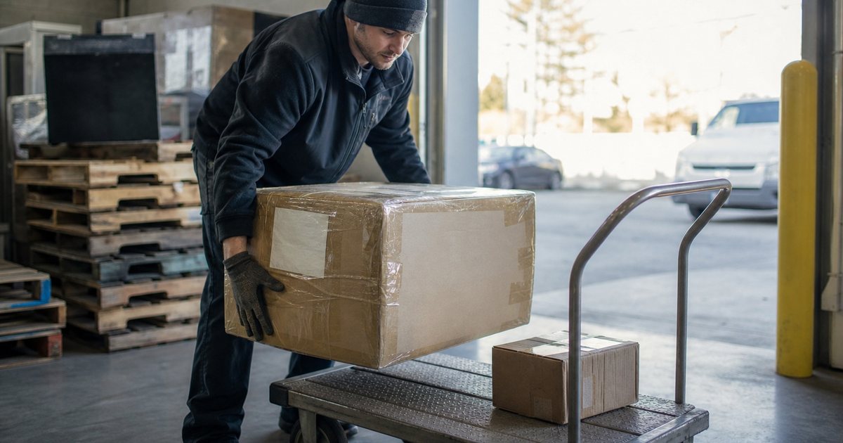 How do you decide who pays return shipping when a customer files a warranty claim on a heavy product?